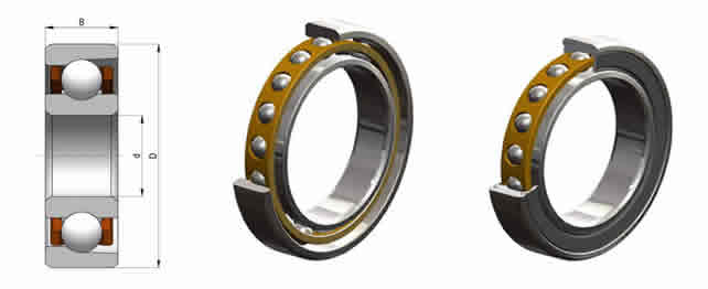 德國HQW角接觸球軸承S30X10M6HVVY972圖紙