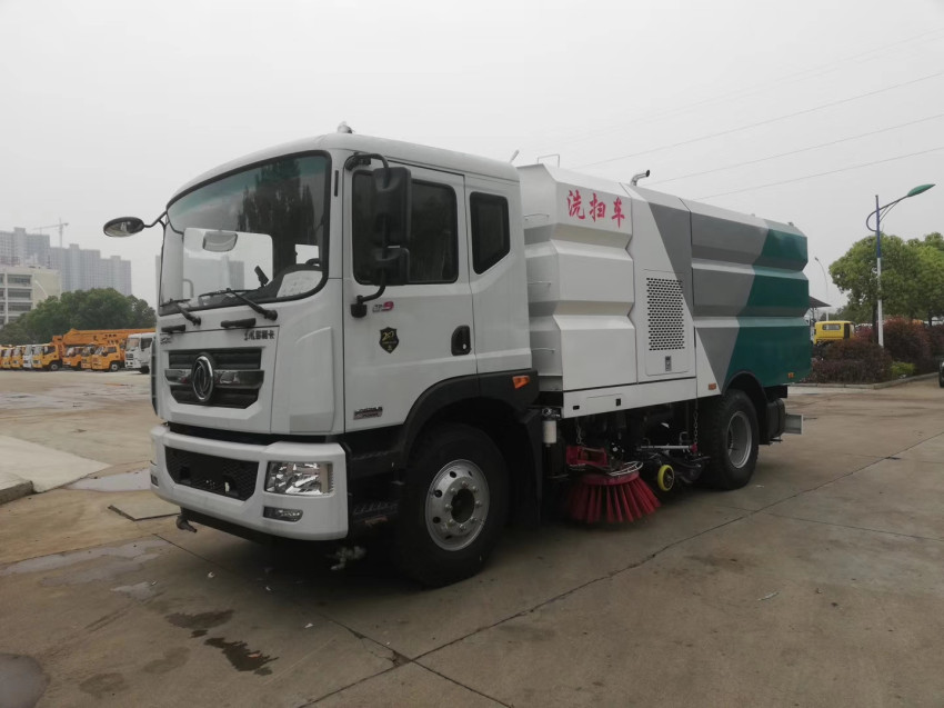 東風多利卡D9掃路車-東風D9掃路車廠家價格報價-湖北程力 東風多利卡D9掃路車-東風D9掃路車廠家價格報價-湖北程力